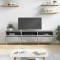 Pikkukuva 1 / 10: TV-taso betoninharmaa 150x30x44,5 cm tekninen puu