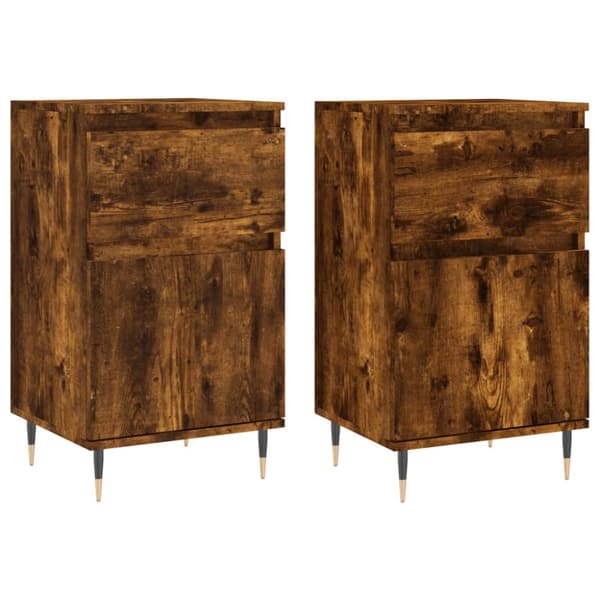 Senkit 2 kpl savutammi 40x35x70 cm tekninen puu