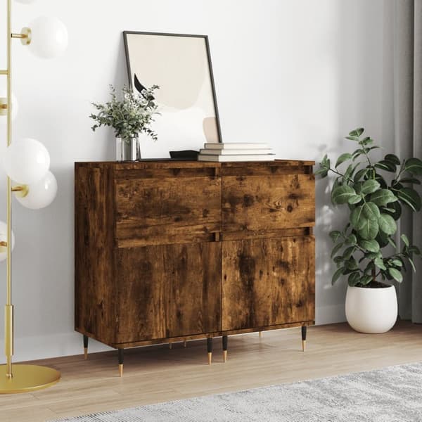 Senkit 2 kpl savutammi 40x35x70 cm tekninen puu