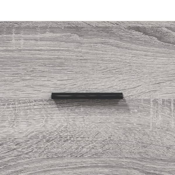 skænk 100x36x60 cm konstrueret træ grå sonoma-eg