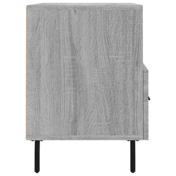 Tv-bänk grå sonoma 80x36x50 cm konstruerat trä