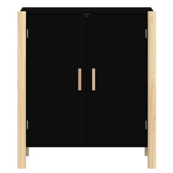 Senkki musta 62x38x70 cm tekninen puu