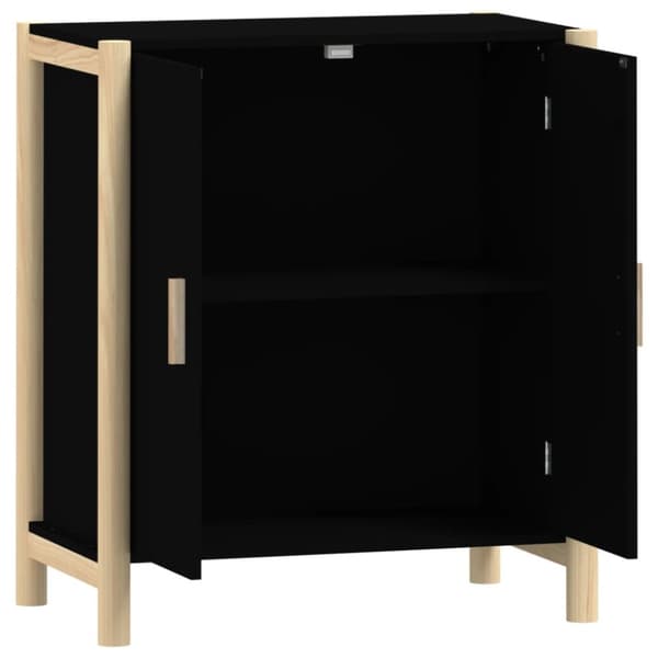 Senkki musta 62x38x70 cm tekninen puu