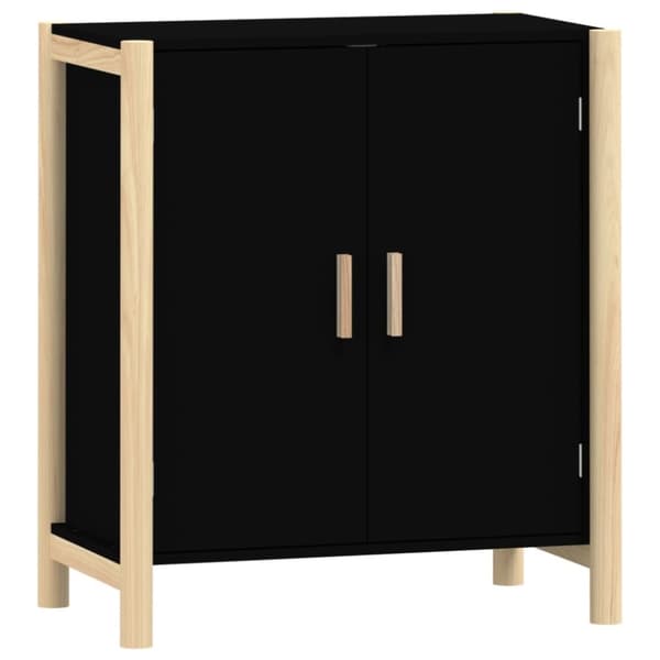 Senkki musta 62x38x70 cm tekninen puu