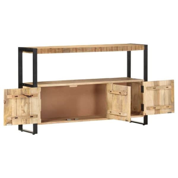 Skänk 120x30x75 cm massivt mangoträ