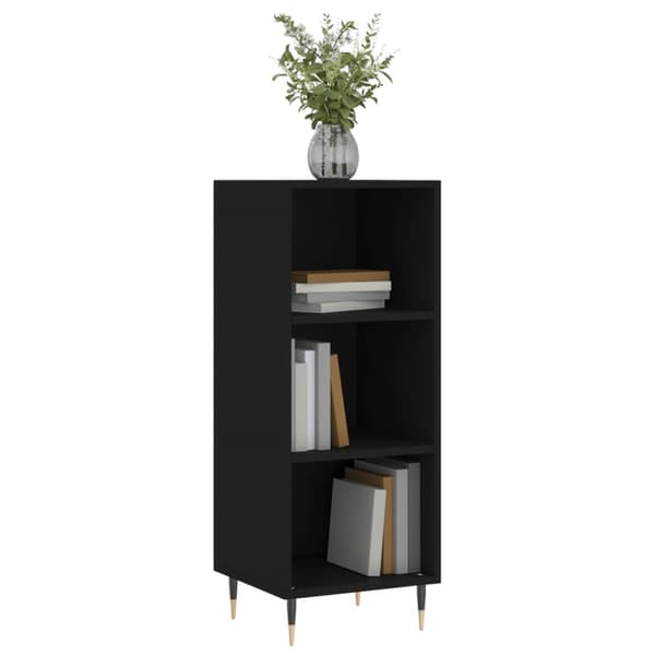 Skänk vit 34,5x32,5x90 cm konstruerat trä
