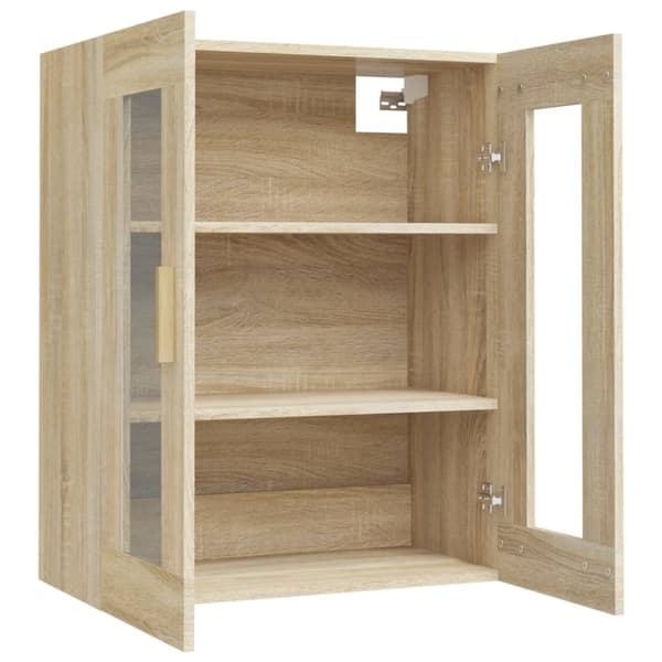 vægskab 69,5x34x90 cm sonoma-eg