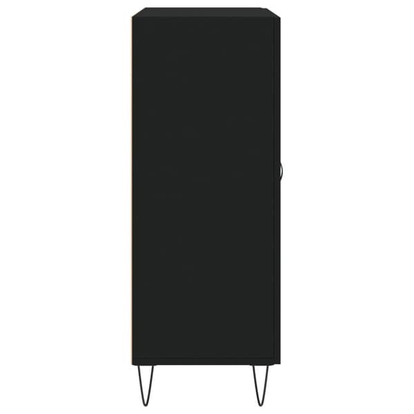Senkki musta 69,5x34x90 cm tekninen puu
