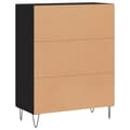 Pikkukuva 8 / 10: Senkki musta 69,5x34x90 cm tekninen puu