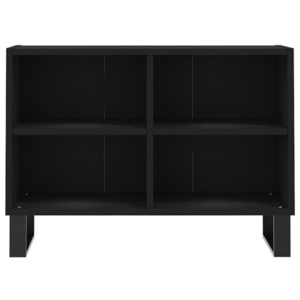 TV-taso musta 69,5x30x50 cm tekninen puu