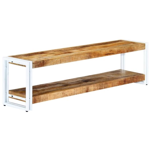 tv-skab 150x30x40 cm massivt mangotræ