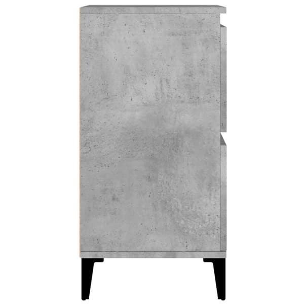 skænk 60x35x70 cm konstrueret træ betongrå