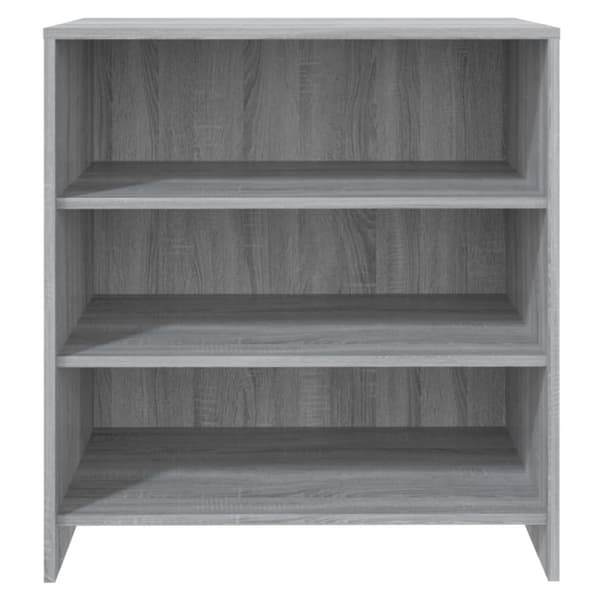 skænk 70x40,5x75 cm konstrueret træ grå sonoma-eg