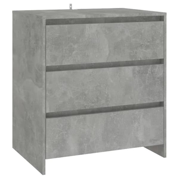 Senkki betoninharmaa 70x41x75 cm tekninen puu