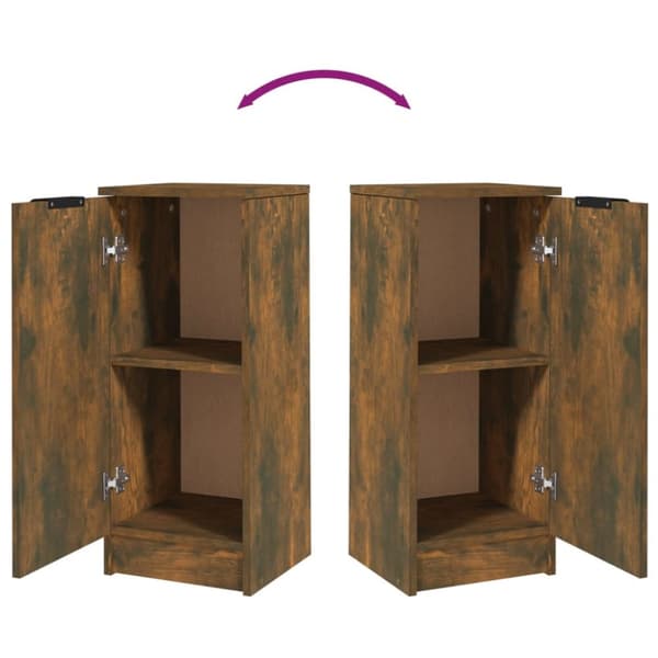 Senkit 2 kpl savutammi 30x30x70 cm tekninen puu
