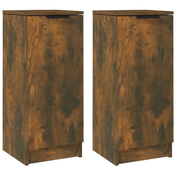 Senkit 2 kpl savutammi 30x30x70 cm tekninen puu