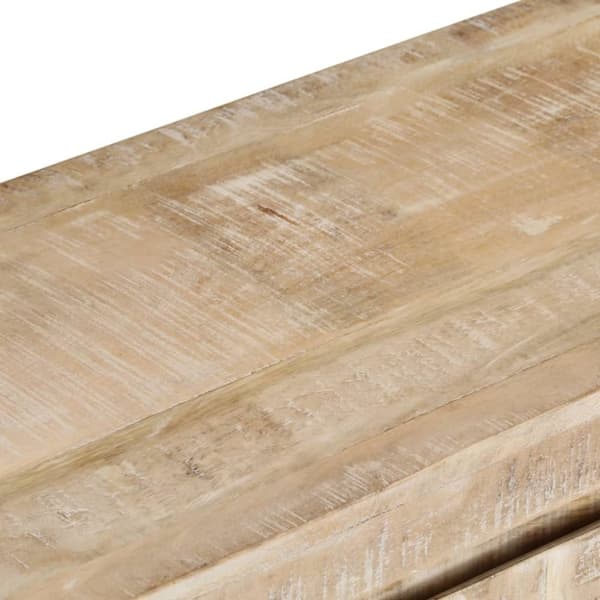 TV-taso 110x35x46 cm täysi mangopuu