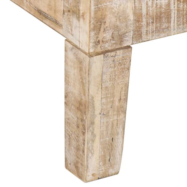 TV-taso 110x35x46 cm täysi mangopuu