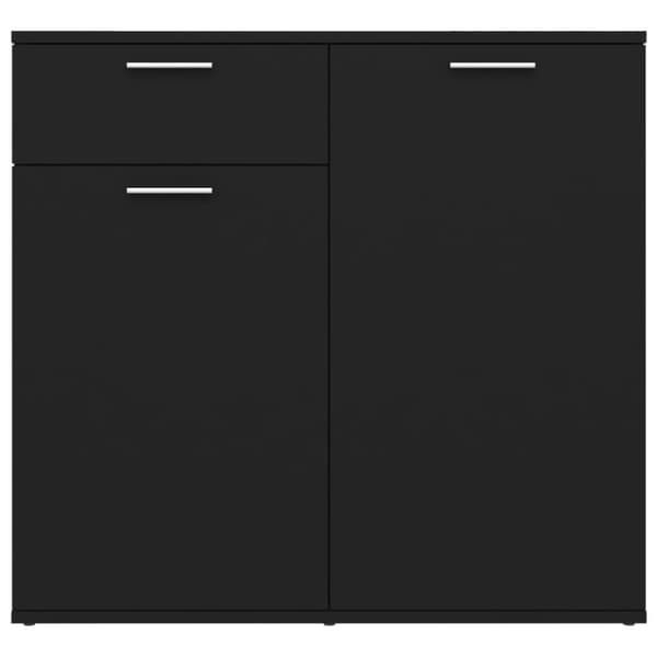 Senkki musta 80x36x75 cm tekninen puu