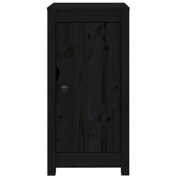 Senkit 2 kpl musta 39x35x80 cm täysi mänty