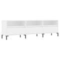 Miniatyrbillede 2 af 10: tv-bord 150x30x44,5 cm konstrueret træ hvid