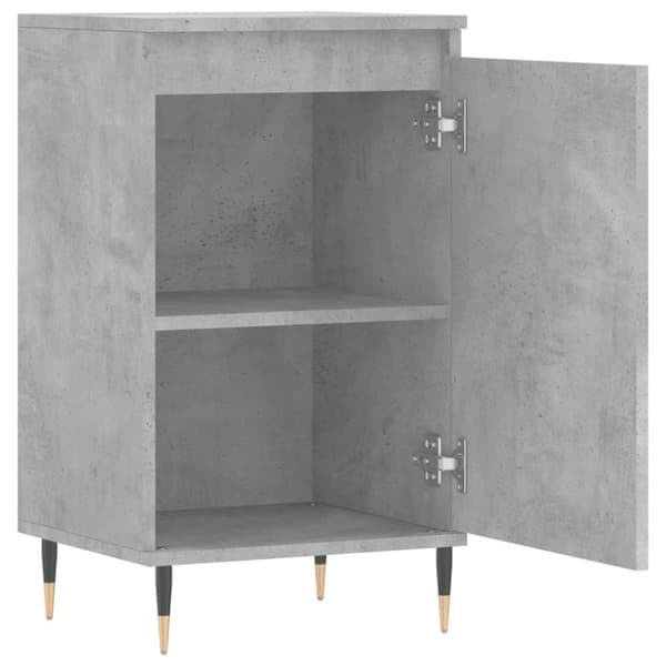 skænke 2 stk. 40x35x70 cm konstrueret træ betongrå