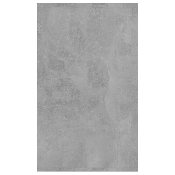 Skänk med 3 lådor betonggrå 120x41x75 cm konstruerat trä