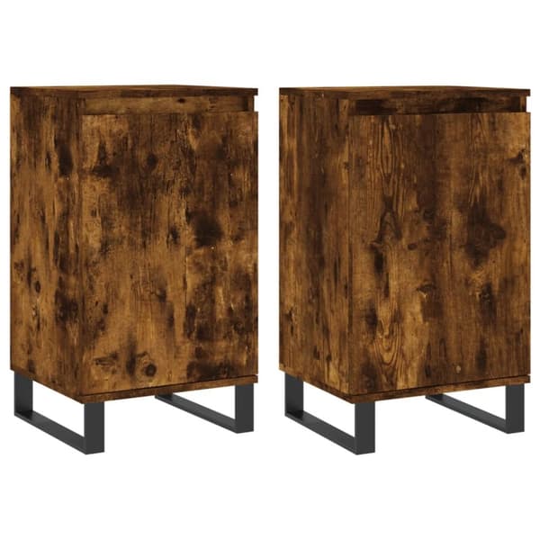 Senkit 2 kpl savutammi 40x35x70 cm tekninen puu