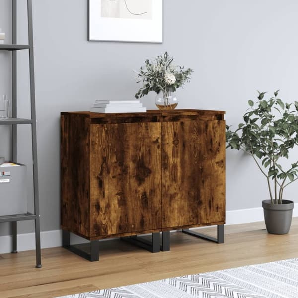 Senkit 2 kpl savutammi 40x35x70 cm tekninen puu