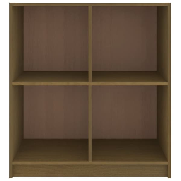 Skänk honungsbrun 70x33x76 cm massiv furu