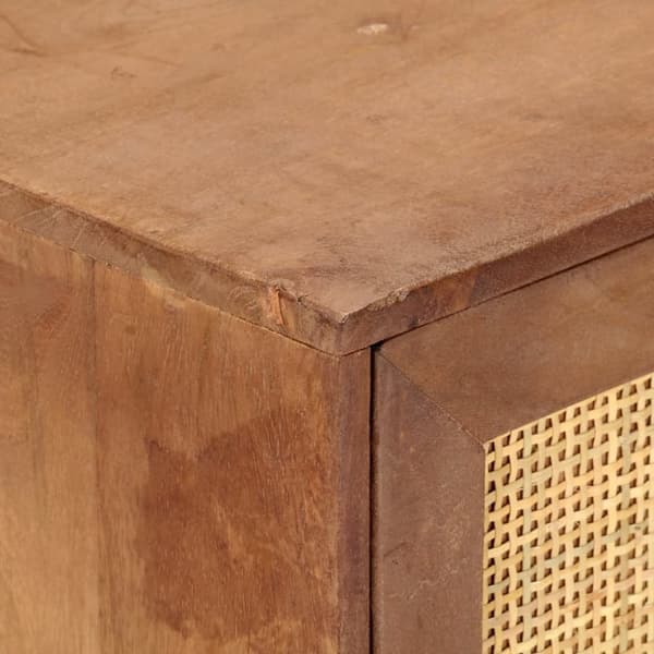 skænk 60x35x75 cm massivt mangotræ