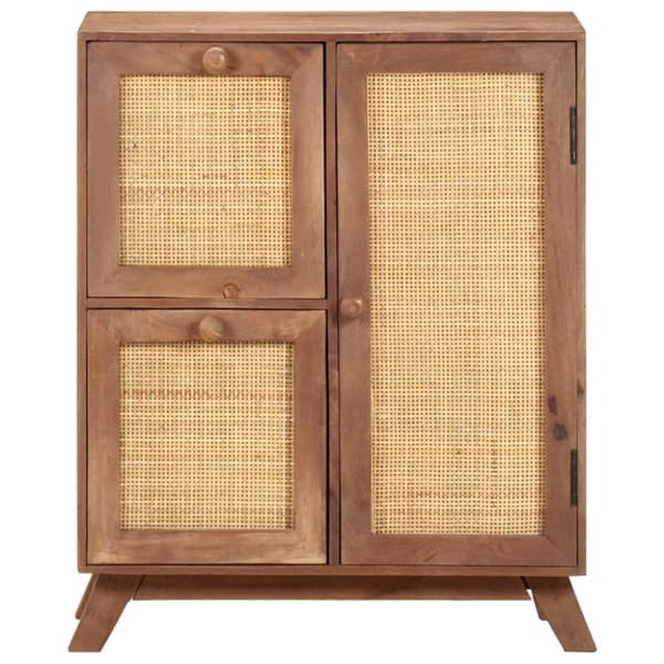 skænk 60x35x75 cm massivt mangotræ