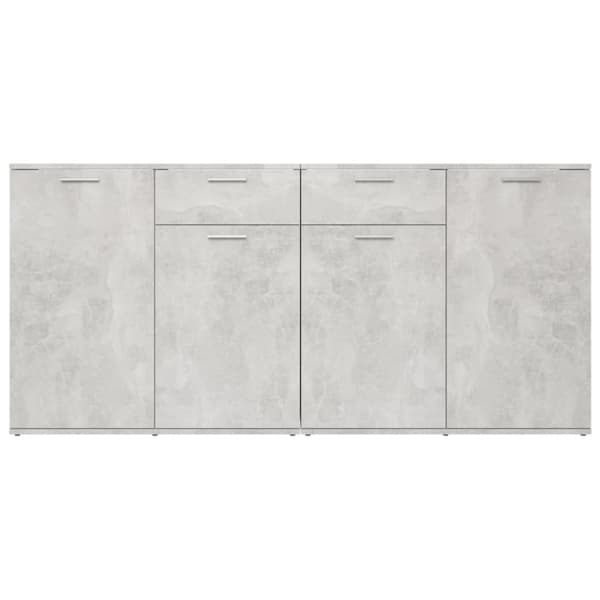 Senkki betoninharmaa 160x36x75 cm tekninen puu