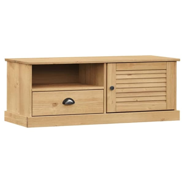 tv-bord VIGO 106x40x40 cm massivt fyrretræ