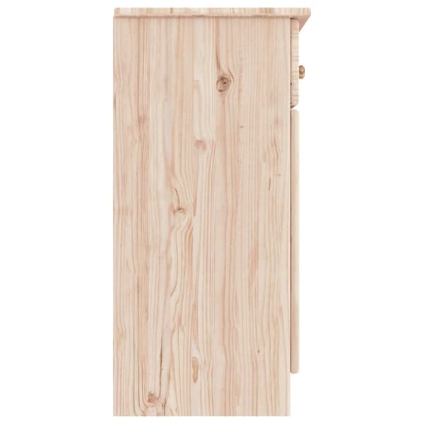 skænk ALTA 112x35x73 cm massivt fyrretræ