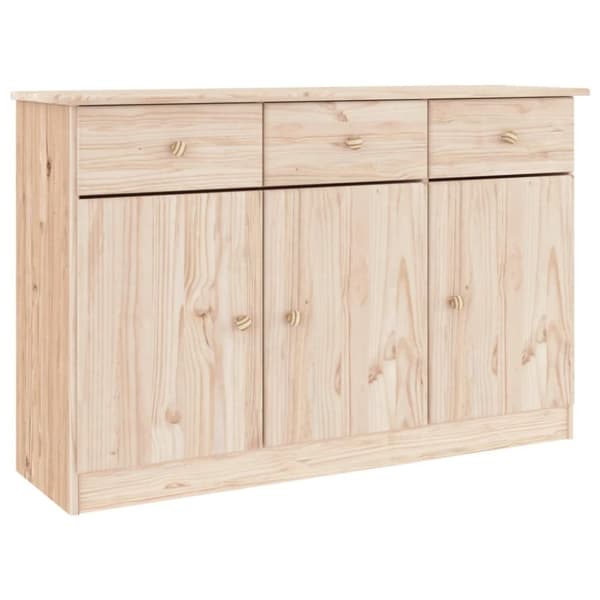 skænk ALTA 112x35x73 cm massivt fyrretræ