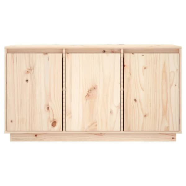 skænk 111x34x60 cm massivt fyrretræ