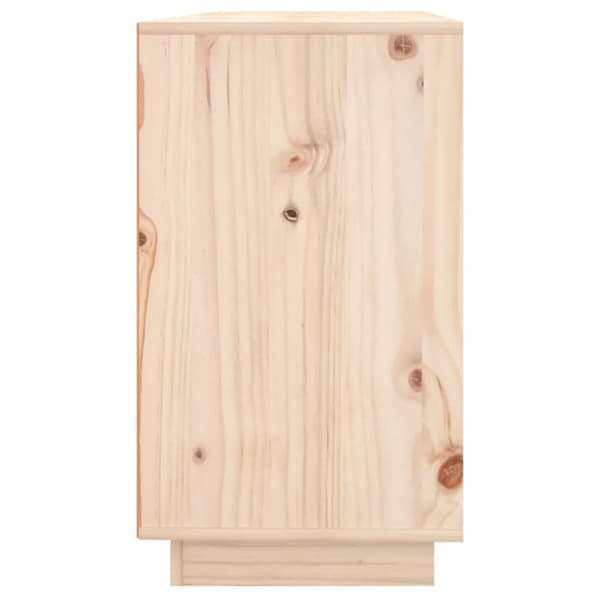 skænk 111x34x60 cm massivt fyrretræ