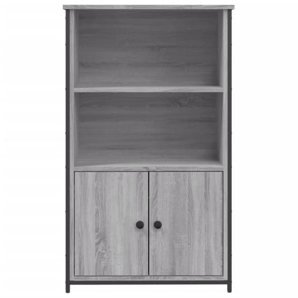 skab 62x32x103,5 cm konstrueret træ grå sonoma-eg