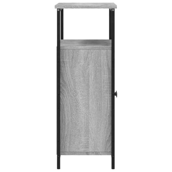 skænk 70x30x80 cm konstrueret træ grå sonoma-eg
