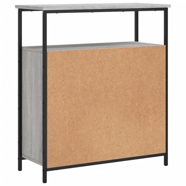 skænk 70x30x80 cm konstrueret træ grå sonoma-eg