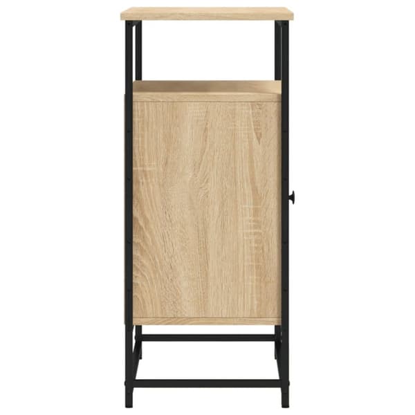 skænk 69x35x80 cm konstrueret træ sonoma-eg
