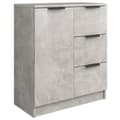 Pikkukuva 5 / 9: Senkit 2 kpl betoninharmaa 60x30x70 cm tekninen puu