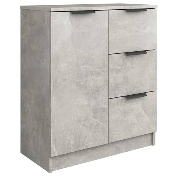 Senkit 2 kpl betoninharmaa 60x30x70 cm tekninen puu