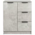 Pikkukuva 6 / 9: Senkit 2 kpl betoninharmaa 60x30x70 cm tekninen puu
