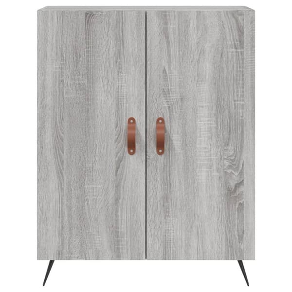 Kaappi harmaa Sonoma 69,5x34x180 cm tekninen puu