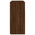 Pikkukuva 10 / 10: Senkki LED-valoilla ruskea tammi 80x35x75 cm