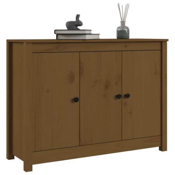 Senkki hunajanruskea 100x35x74 cm täysi mänty