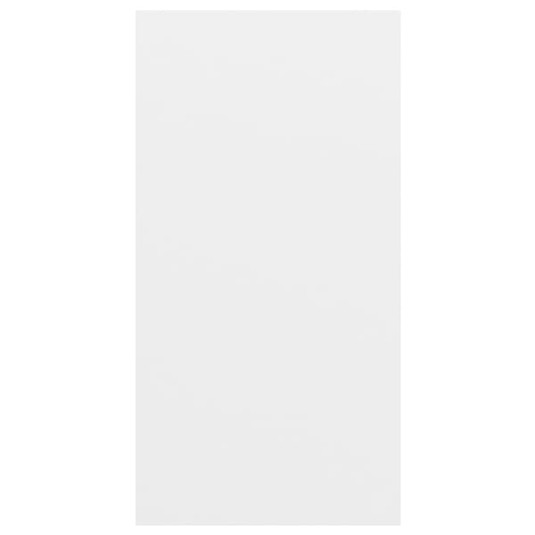 væghængt tv-bord 37x37x72 cm konstrueret træ hvid
