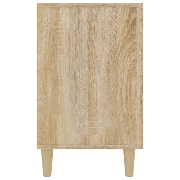 Skänk sonoma-ek 100x36x60 cm konstruerat trä